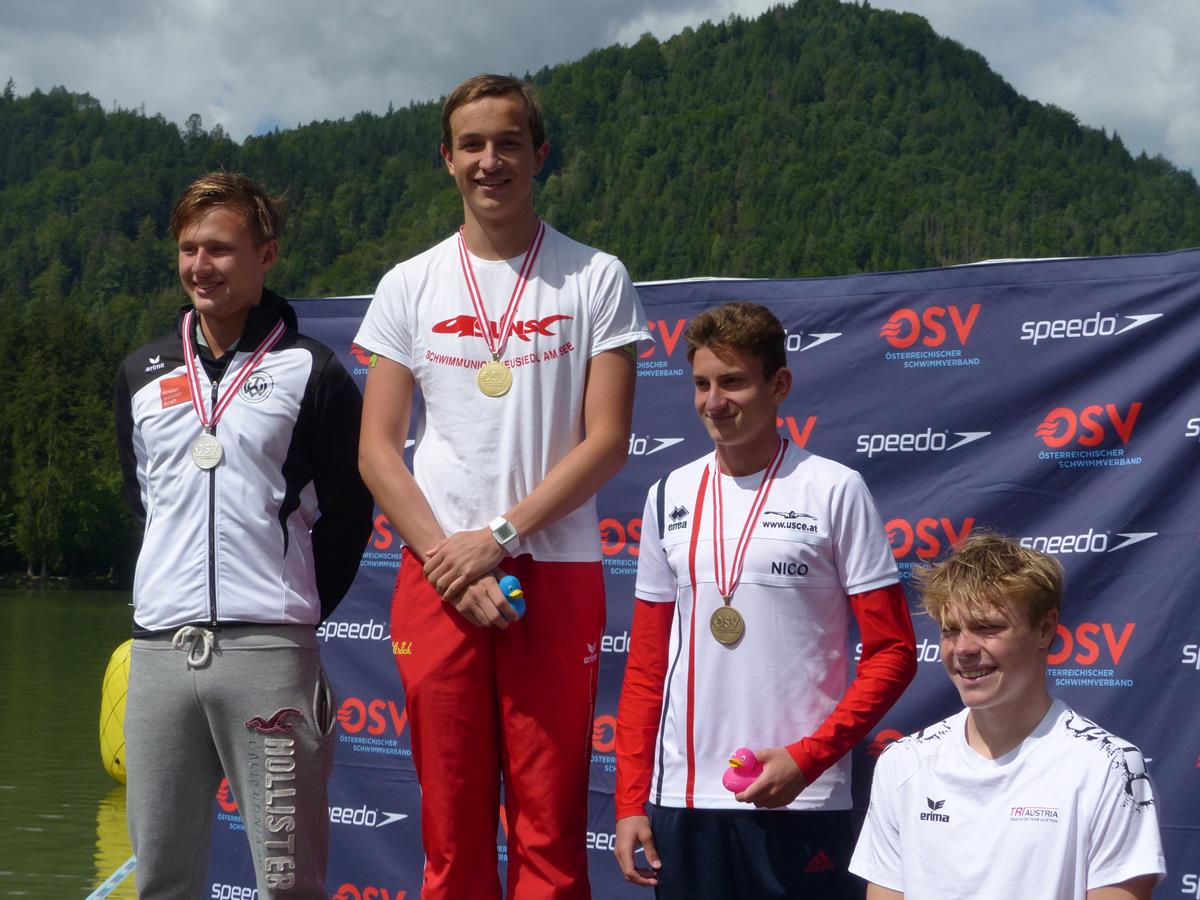 Manuel Dachs holt Gold über 5km Open Water