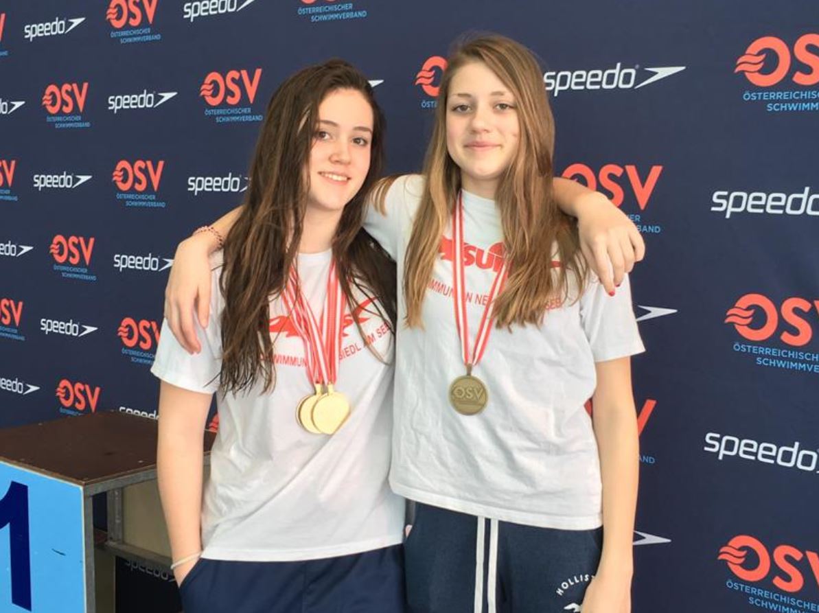 Hallenmeisterschaften Dornbirn 2017 - Lena und Julia Grabowski