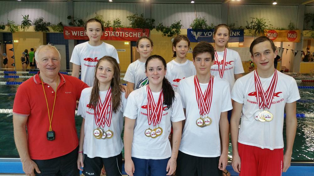 Das Team der Schwimmunion in Steyr